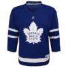 Toronto Maple Leafs Youth Home Replica Custom Jersey - Blue - Side View