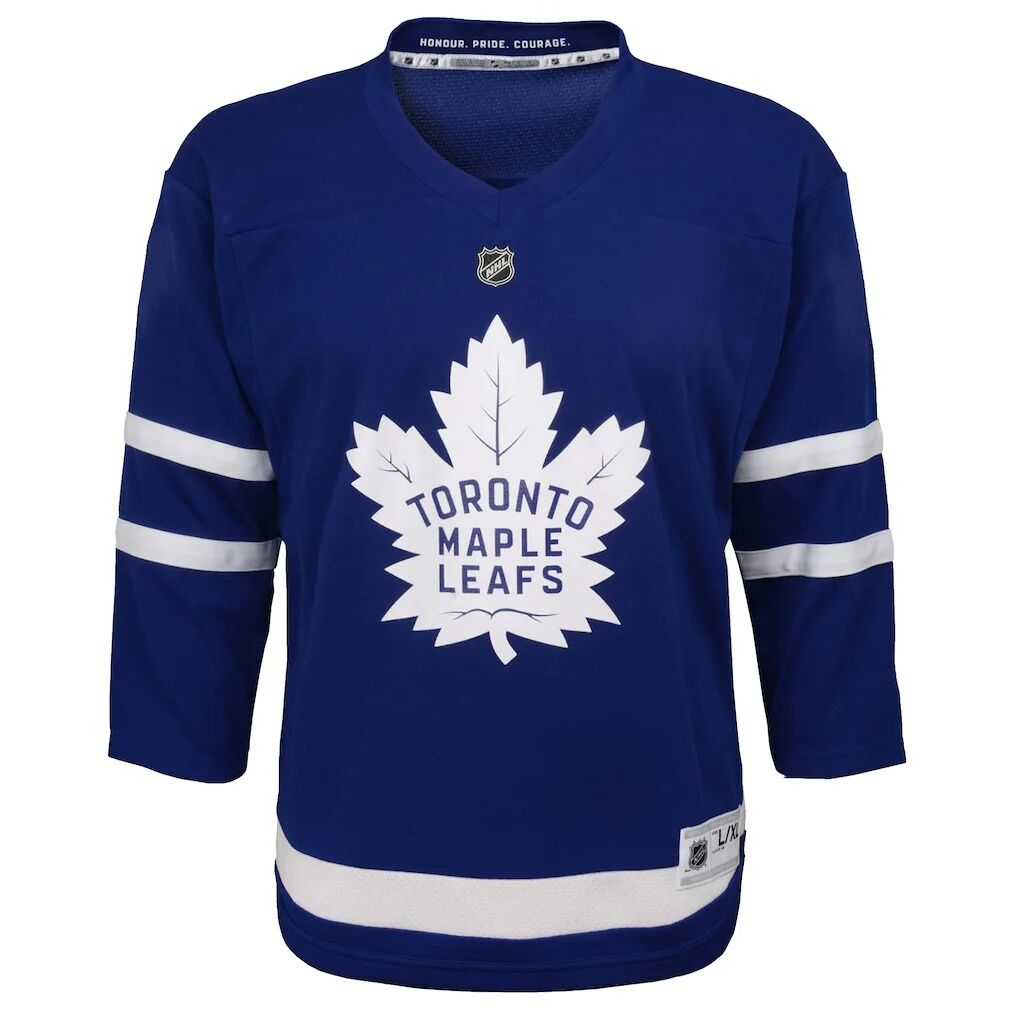 Toronto Maple Leafs Youth Home Replica Custom Jersey