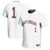 #1 ECU Pirates GameDay Greats Unisex Lightweight Softball Jersey - White - Front View