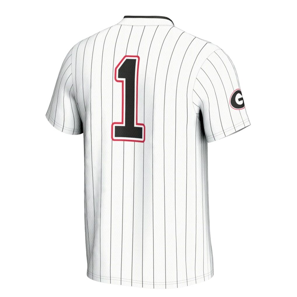 #1 Georgia Bulldogs GameDay Greats Unisex Lightweight Softball Jersey