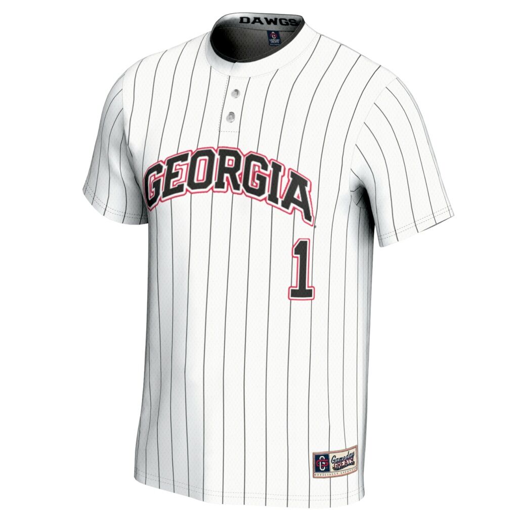 #1 Georgia Bulldogs GameDay Greats Unisex Lightweight Softball Jersey
