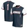 #1 Howard Bison GameDay Greats Youth Lightweight Softball Jersey - Navy - Front View