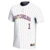 #1 ECU Pirates GameDay Greats Youth Lightweight Softball Jersey - White - Side View
