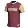#1 Florida State Seminoles GameDay Greats Youth Lightweight Softball Jersey - Garnet - Side View