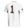 #1 Georgia Bulldogs GameDay Greats Youth Lightweight Softball Jersey - White - Detail View