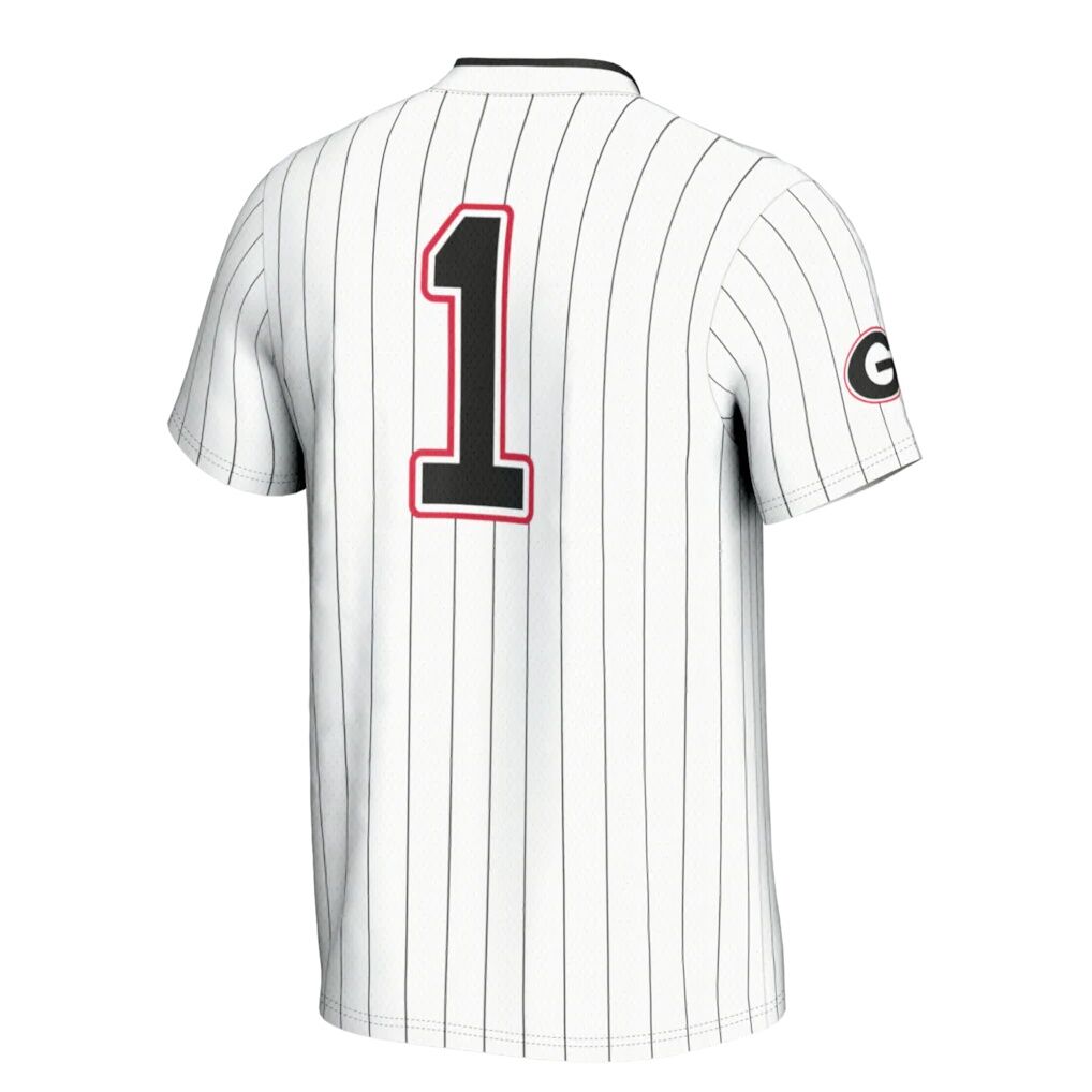 #1 Georgia Bulldogs GameDay Greats Youth Lightweight Softball Jersey