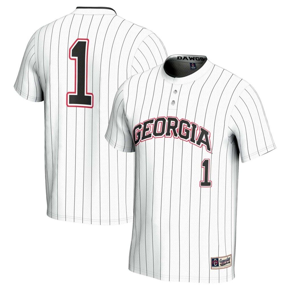 #1 Georgia Bulldogs GameDay Greats Youth Lightweight Softball Jersey