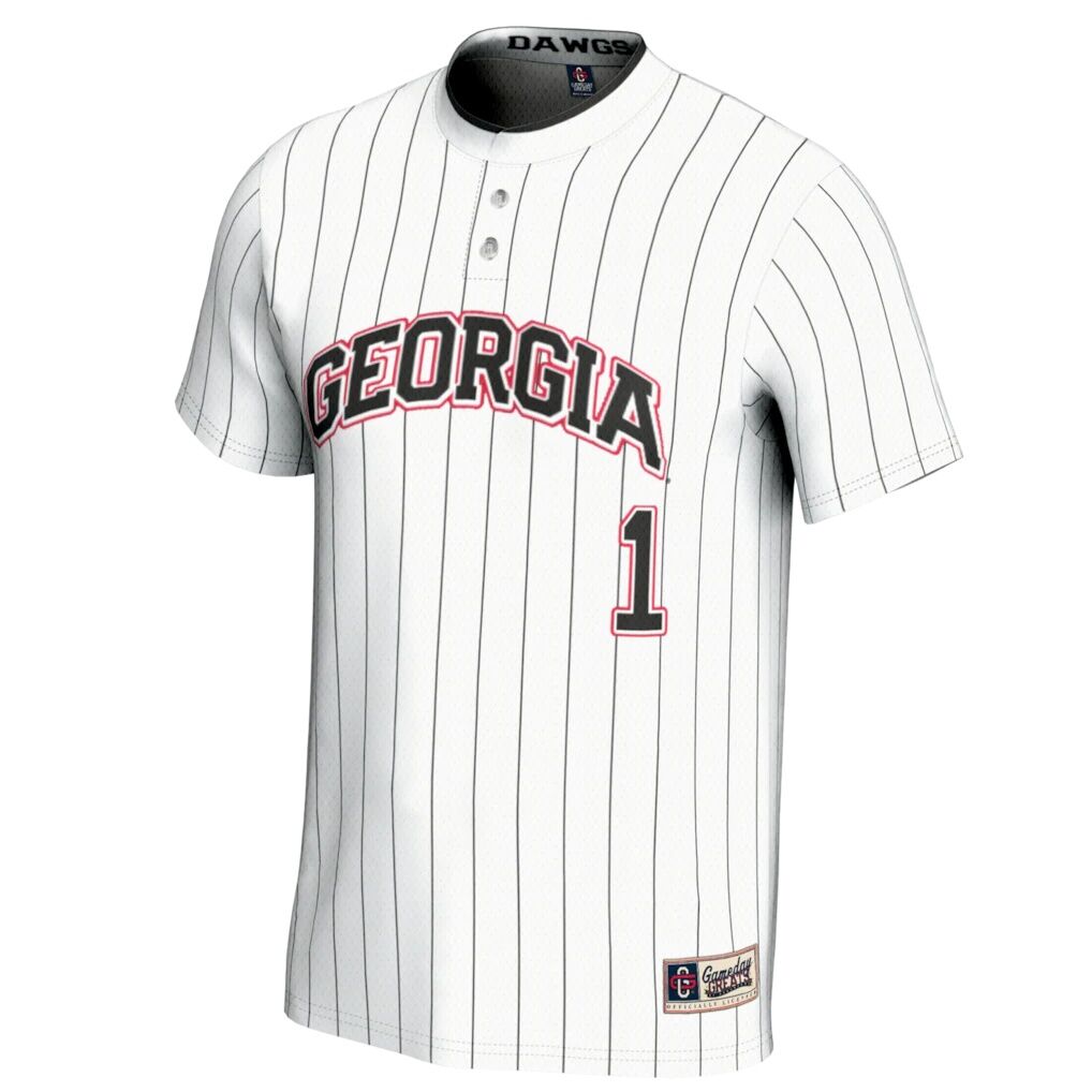 #1 Georgia Bulldogs GameDay Greats Youth Lightweight Softball Jersey