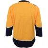 Nashville Predators Youth Home Replica Jersey - Gold - Detail View