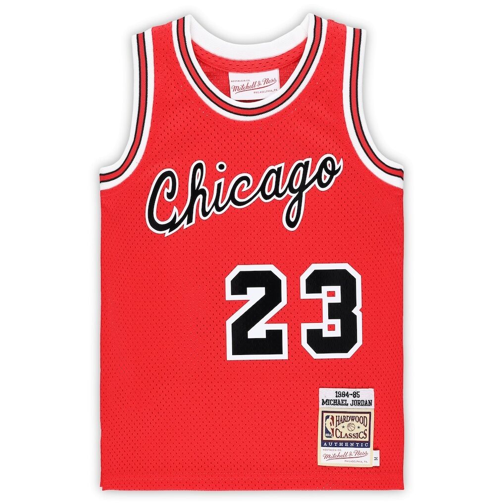 Michael Jordan Chicago Bulls Mitchell & Ness Preschool Hardwood Classics 1984/85 Authentic Swingman Jersey
