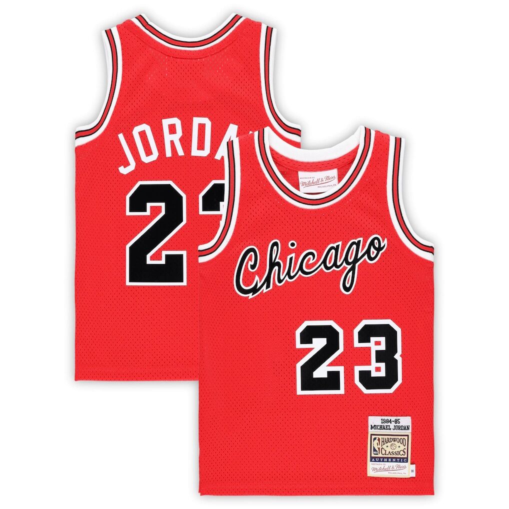 Michael Jordan Chicago Bulls Mitchell & Ness Preschool Hardwood Classics 1984/85 Authentic Swingman Jersey