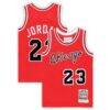 Michael Jordan Chicago Bulls Mitchell & Ness Toddler Hardwood Classics 1984/85 Authentic Swingman Jersey - Red - Front View