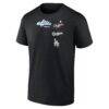 Los Angeles Dodgers Graffiti Logo T-Shirt - Black - Side View
