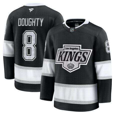 Drew Doughty Los Angeles Kings Fashion7 Home Premium Jersey - Black - Front View