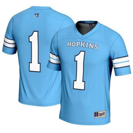 #1 Johns Hopkins Blue Jays GameDay Greats Youth Lightweight Lacrosse Jersey - - Front View