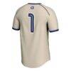 #1 Georgetown Hoyas GameDay Greats Unisex Lightweight Women's Lacrosse Jersey - Gray - Detail View