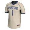 #1 Georgetown Hoyas GameDay Greats Unisex Lightweight Women's Lacrosse Jersey - Gray - Side View