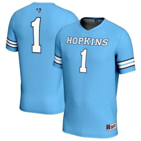 #1 Johns Hopkins Blue Jays GameDay Greats Youth Lightweight Women's Lacrosse Jersey - - Front View