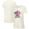 Houston Astros New Era Women's Vintage T-Shirt - Cream - Front View