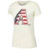 Arizona Diamondbacks New Era Women's Vintage T-Shirt - Cream - Side View
