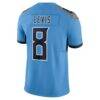 Will Levis Tennessee Titans Nike Alternate Vapor F.U.S.E. Limited Jersey - - Detail View