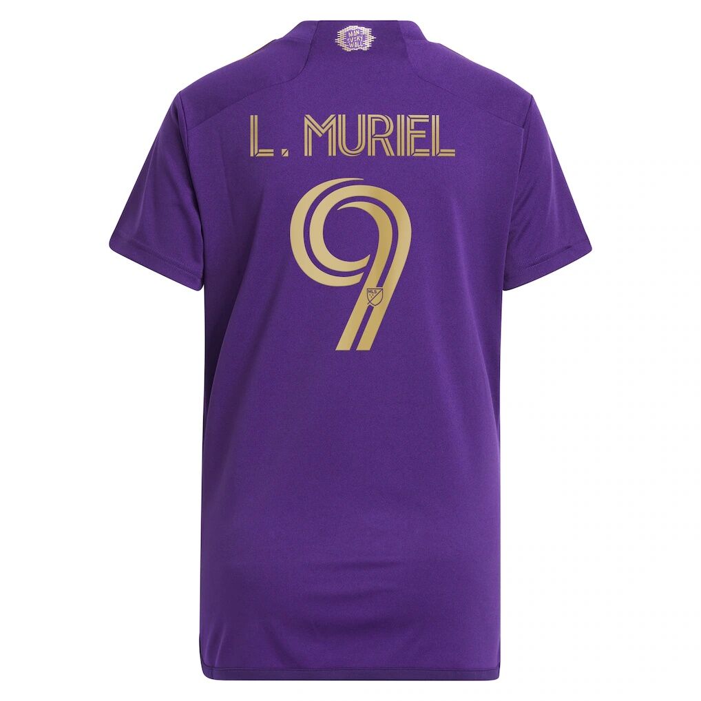 Luis Muriel Orlando City SC adidas Women's 2024 The Wall Kit Replica Player Jersey