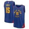 Nikola Jokic Denver Nuggets Fashion7 Fast Break Replica Player Jersey - Blue - Front View