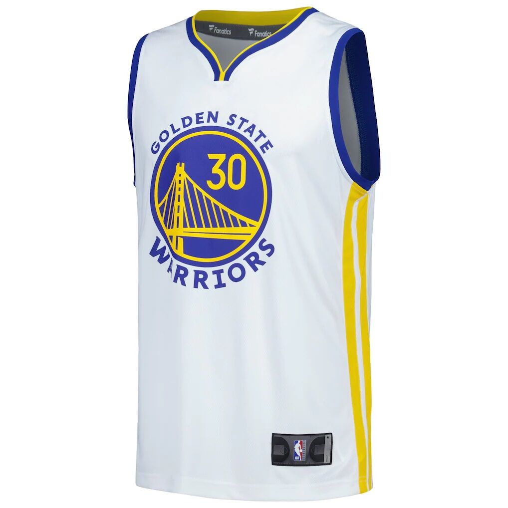 Stephen Curry Golden State Warriors Fashion7 Fast Break Replica Player Jersey – Association Edition