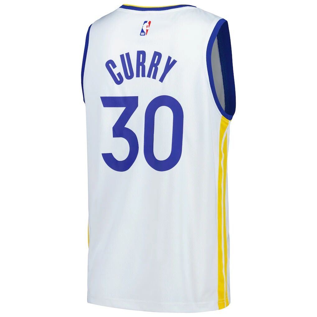 Stephen Curry Golden State Warriors Fashion7 Fast Break Replica Player Jersey - Association Edition