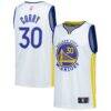 Stephen Curry Golden State Warriors Fashion7 Fast Break Replica Player Jersey - White - Front View