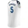 Anthony Edwards Minnesota Timberwolves Fashion7 Fast Break Replica Player Jersey - White - Front View