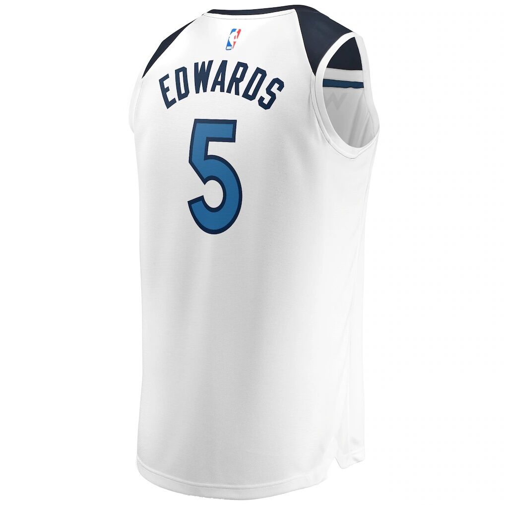 Anthony Edwards Minnesota Timberwolves Fashion7 Fast Break Replica Player Jersey - Association Edition