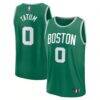 Jayson Tatum Boston Celtics Fashion7 Fast Break Replica Player Jersey - Icon Edition - - Front View
