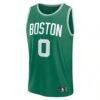 Jayson Tatum Boston Celtics Fashion7 Fast Break Replica Player Jersey - Icon Edition - - Side View