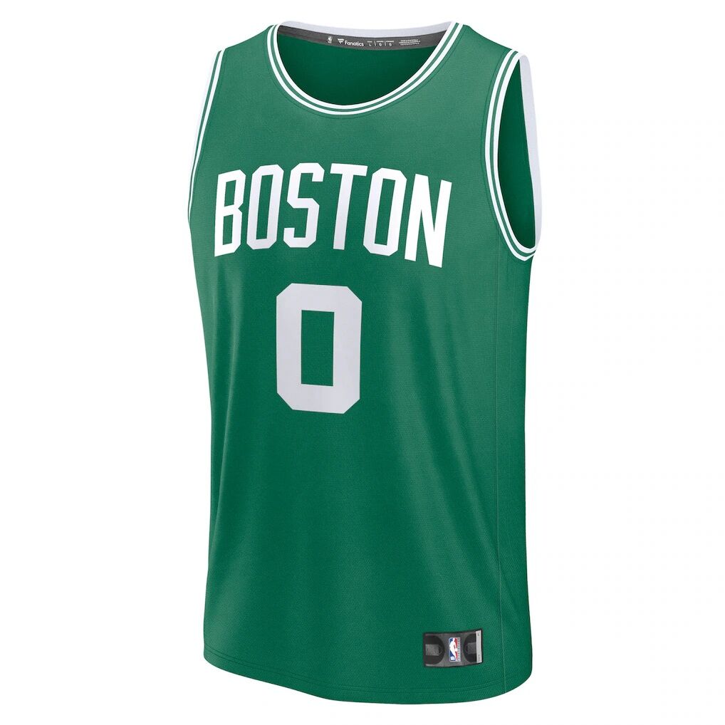 Jayson Tatum Boston Celtics Fashion7 Fast Break Replica Player Jersey - Icon Edition - Kelly Green
