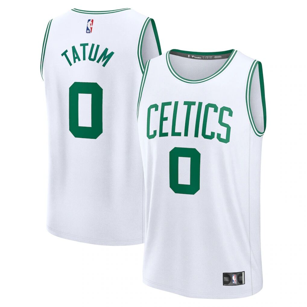 Jayson Tatum Boston Celtics Fashion7 Youth Fast Break Replica Player Jersey - Association Edition