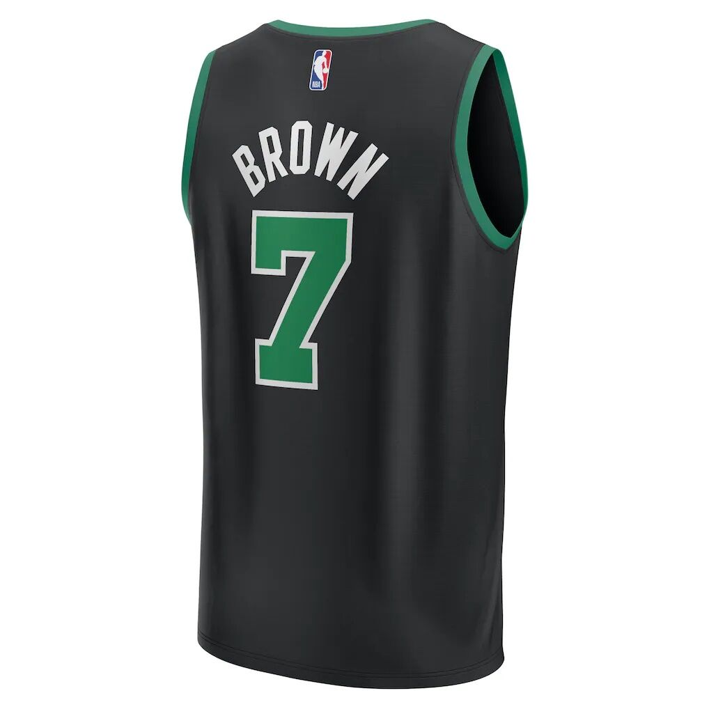 Jaylen Brown Boston Celtics Fashion7 Youth Fast Break Replica Player Jersey - Statement Edition
