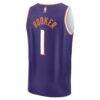 Devin Booker Phoenix Suns Fashion7 Youth Fast Break Replica Player Jersey - Purple - Alt2