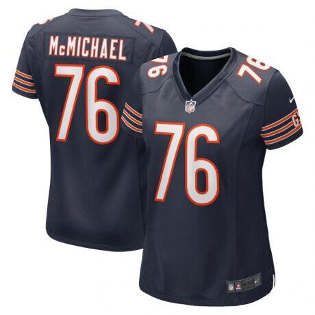 Steve McMichael Chicago Bears Nike Women's Retired Player Game Jersey - Navy - Front View