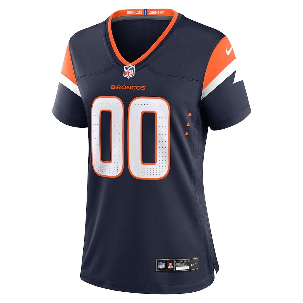 Denver Broncos Nike Women's Alternate Custom Game Jersey