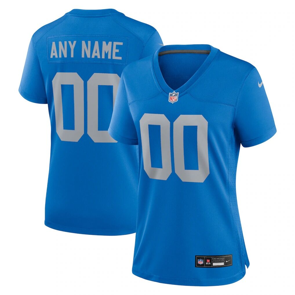 Detroit Lions Nike Women's Alternate Custom Game Jersey
