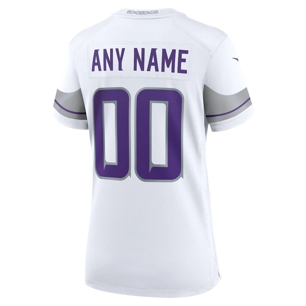 Minnesota Vikings Nike Women's Alternate Custom Game Jersey