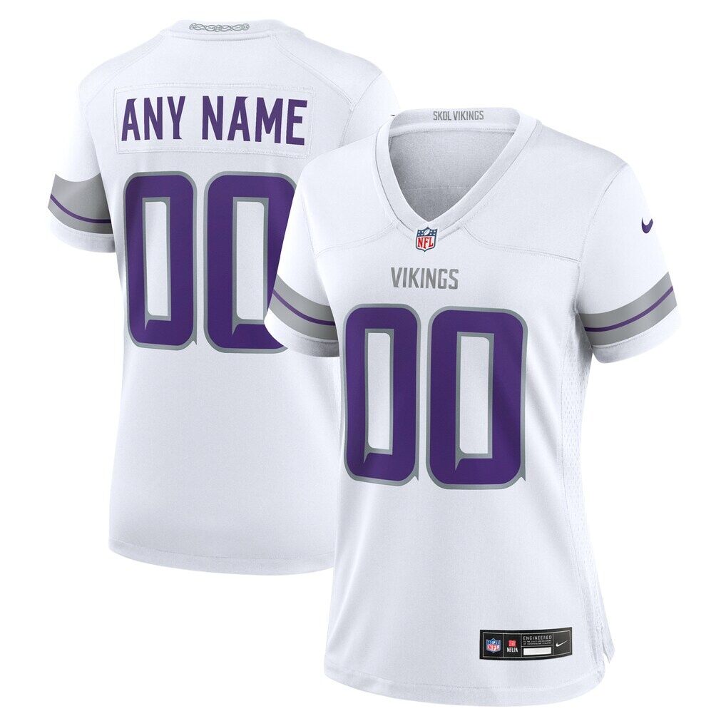 Minnesota Vikings Nike Women's Alternate Custom Game Jersey