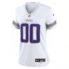 Minnesota Vikings Nike Women's Alternate Custom Game Jersey - White - Side View