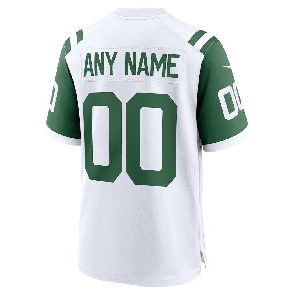 New York Jets Nike Classic Alternate Custom Replica Jersey