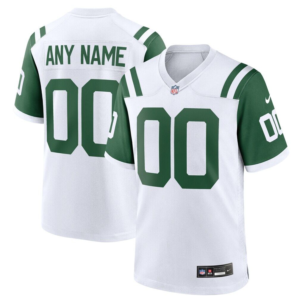 New York Jets Nike Classic Alternate Custom Replica Jersey
