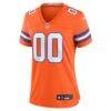 Denver Broncos Nike Women's Mile High Collection 1977 Throwback Custom Game Jersey - Orange - Side View