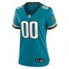 Jacksonville Jaguars Nike Women's Prowler Throwback Custom Game Jersey - Teal - Side View
