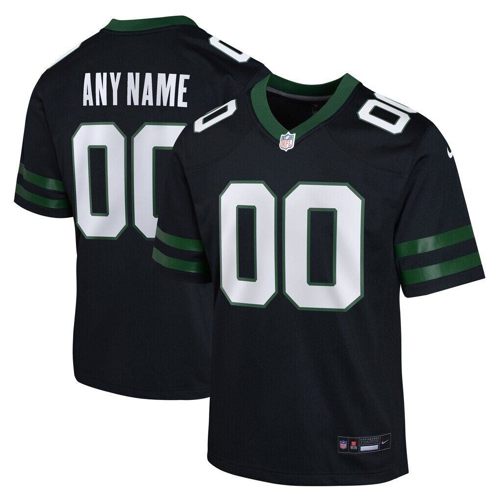 New York Jets Nike Youth Alternate Custom Game Jersey