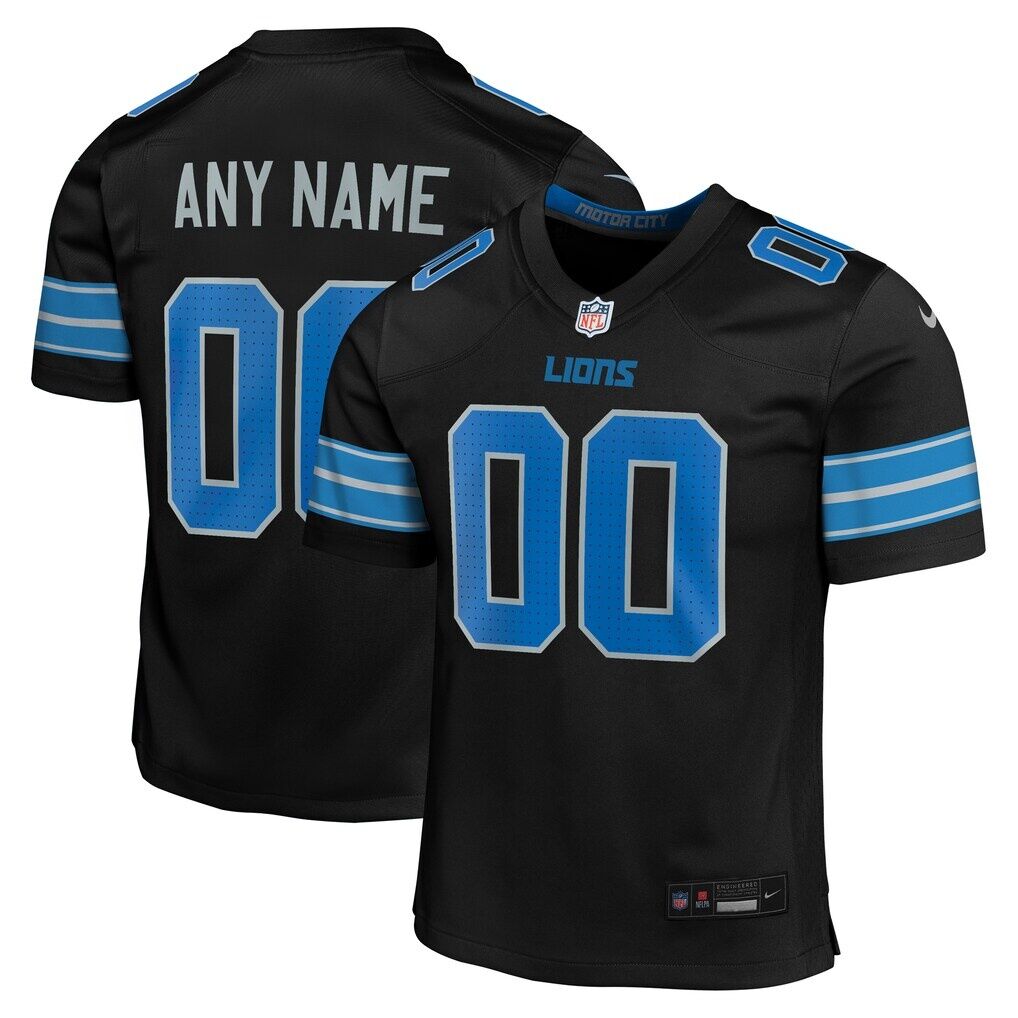 Detroit Lions Nike Youth Alternate Custom Game Jersey